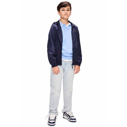 Retour Jeans zomerjas donkerblauw Jongens Polyamide Capuchon Effen - maat 116 afbeelding