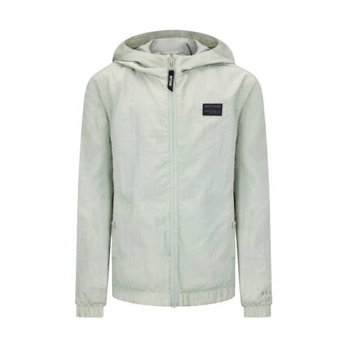 Retour Jeans zomerjas lichtgroen Jongens Polyamide Capuchon Effen - maat 170/176 afbeelding