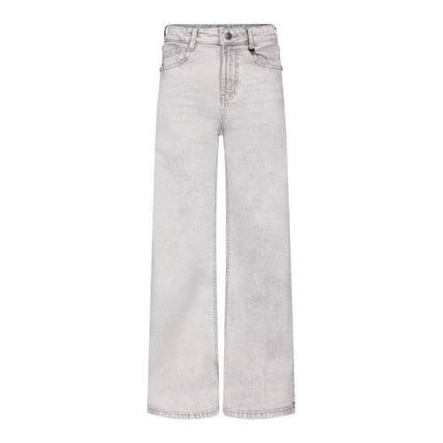 Retour Jeans Celeste wide leg jeans grey denim Grijs Meisjes Stretchdenim - maat 158 afbeelding