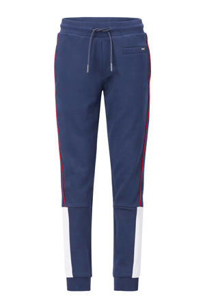 regular waist sweatpants donkerblauw