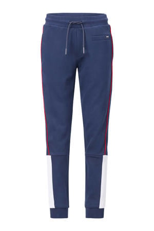 regular waist sweatpants donkerblauw