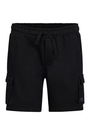 regular waist sweatshort zwart