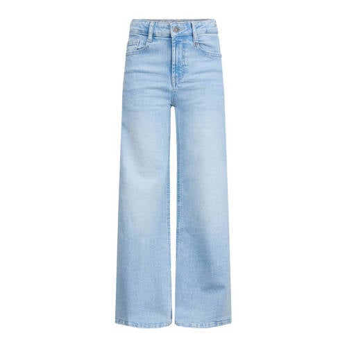 Retour Jeans Skoura wide leg jeans light blue denim Blauw Meisjes Stretchdenim - maat 152 afbeelding