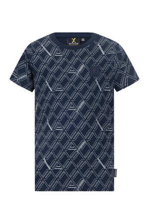 T-shirt donkerblauw