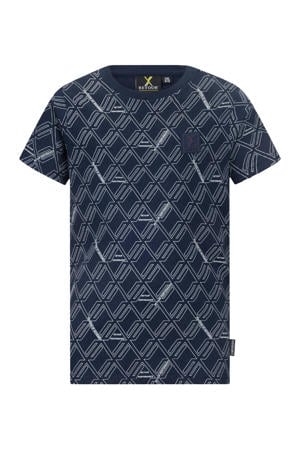 T-shirt donkerblauw