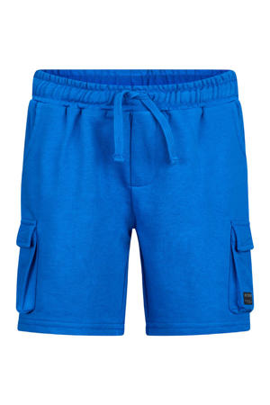 regular waist sweatshort blauw