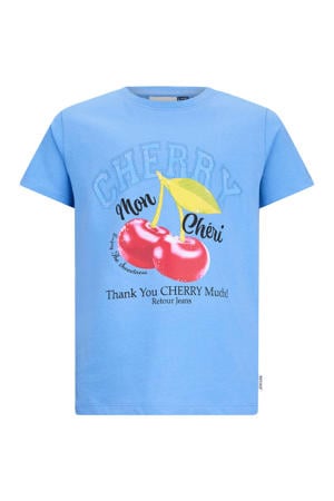 T-shirt lichtblauw