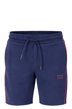 regular waist casual short donkerblauw