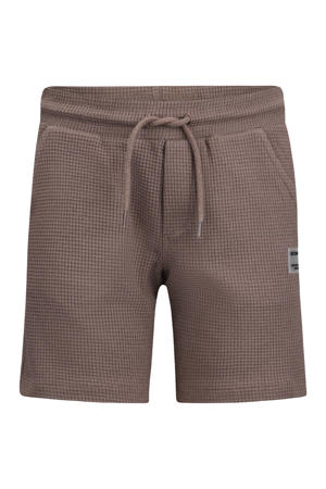regular waist casual short bruin