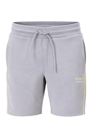regular waist casual short grijs