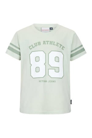 T-shirt mintgroen