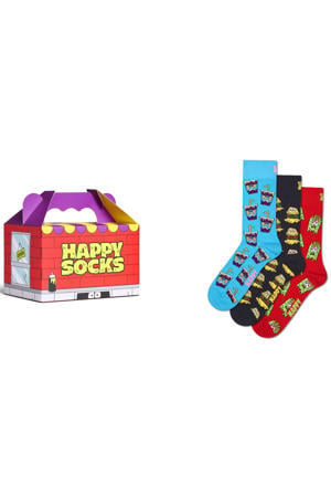giftbox sokken Hangry Meal - multi (set van 3)