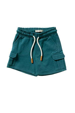 regular waist sweatshort grijsgroen