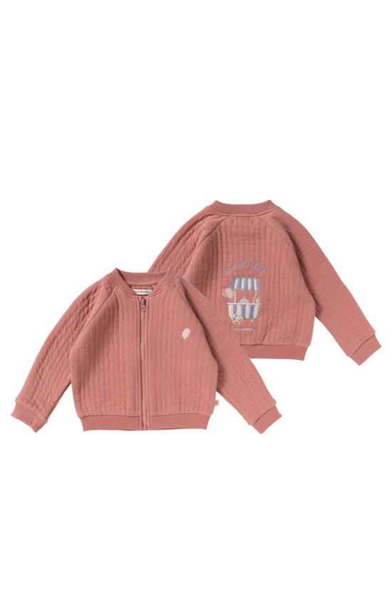 roze jassen baby's