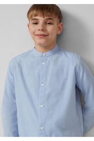 overhemd blauw