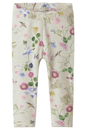 regular legging beige gebreid