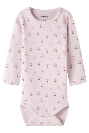 romper roze fijn gebreid