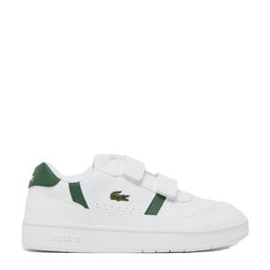 T-Clip sneakers wit/donkergroen