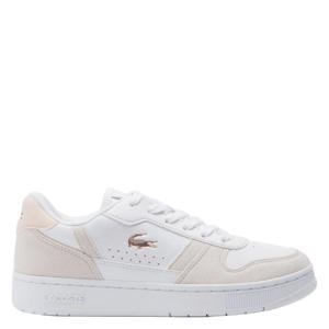 T-Clip sneakers wit/lichtroze