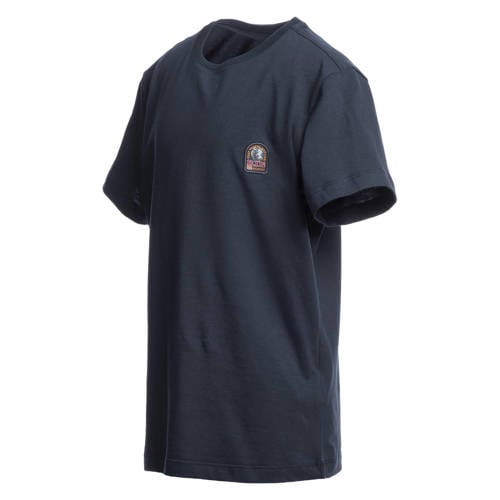 Parajumpers T-shirt donkerblauw Jongens Katoen Ronde hals Effen