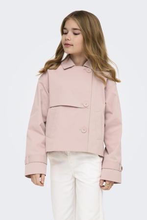 trenchcoat lichtroze