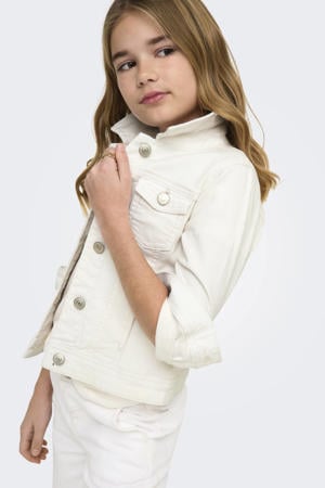 denim spijkerjas ecru