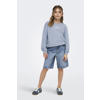 KIDS ONLY GIRL sweater met backprint lichtblauw