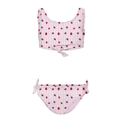 KIDS ONLY GIRL crop bikini lichtroze Meisjes Polyamide All over print