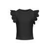 KIDS ONLY GIRL mouwloze top met broderie zwart