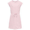 KIDS ONLY GIRL gestreepte A-lijn jurk roze/wit