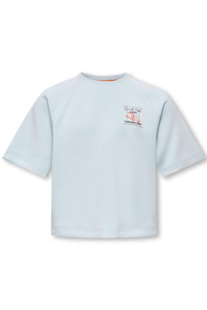 T-shirt lichtblauw