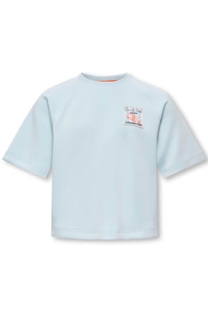 T-shirt lichtblauw