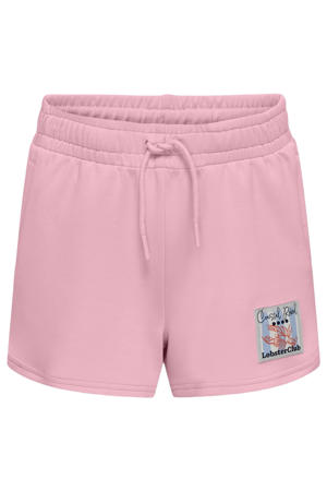 loose sweatshort roze