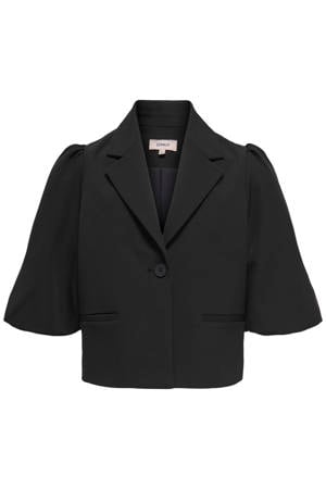 CROPPED BLAZER MET SIERKNOPEN - Roze België / Belgique CROPPED BLAZER MET SIERKNOPEN - Roze België / Belgique