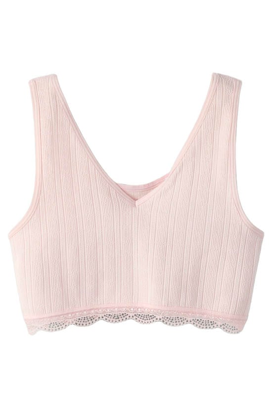 roze bh-topjes meisjes
