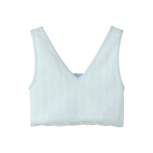 LMTD Bh top Blauw Meisjes Polyamide Effen - maat 170/176 afbeelding