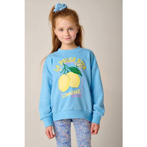 Tumble 'n Dry regular waist legging lichtblauw Broek Meisjes Stretchkatoen - maat 122 afbeelding