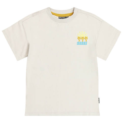 Tumble 'n Dry T-shirt met backprint beige Jongens Katoen Ronde hals Backprint - maat 98 afbeelding