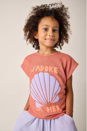 T-shirt oudroze