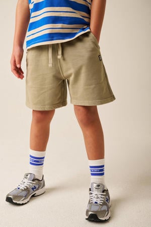 regular waist sweatshort taupe