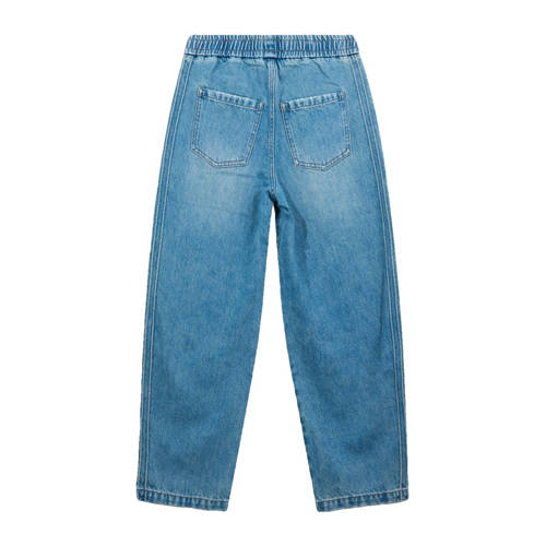 Shoeby baggy jeans medium blue denim Blauw Effen - maat 158 afbeelding