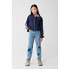 Shoeby high waist mom jeans met hartjes blauw