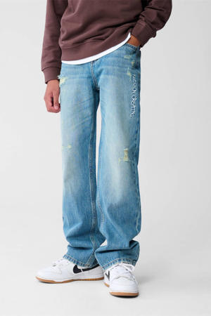 baggy jeans medium blue denim