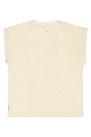 T-shirt lichtgeel