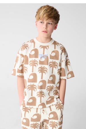 T-shirt lichtbruin
