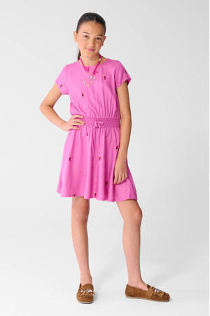 korte jurk roze