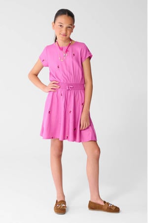 korte jurk roze