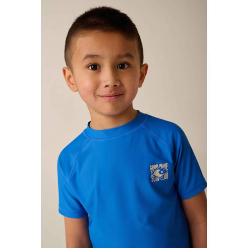 Tumble 'n Dry UV-shirt blauw UV shirt Jongens/Meisjes Polyester Ronde hals - maat 86 afbeelding