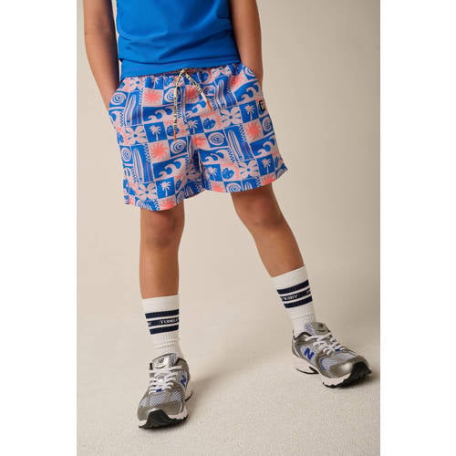 Tumble 'n Dry zwemshort met all over print blauw Jongens Polyester All over print - maat 146 afbeelding