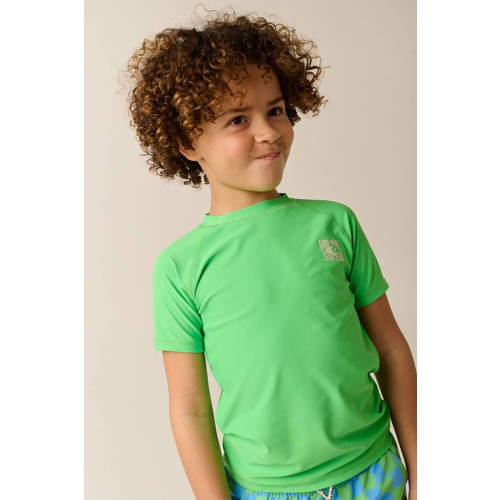 Tumble 'n Dry UV-shirt groen UV shirt Jongens Polyester Ronde hals Effen - maat 158 afbeelding